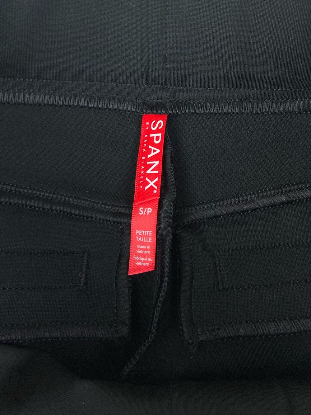 Spanx Super Smooth Perfect Fit Ponte Flare Pant Size Small Petite - Picture 14 of 16